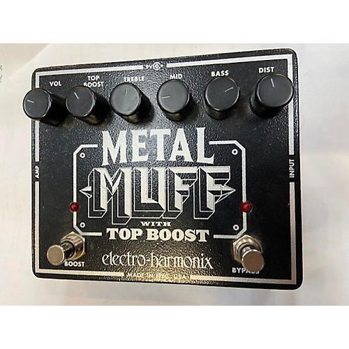 Electro-Harmonix Used Electro-Harmonix Metal Muff Distortion With Top Boost Effect Pedal