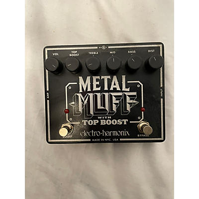 Electro-Harmonix Used Electro-Harmonix Metal Muff Distortion With Top Boost Effect Pedal