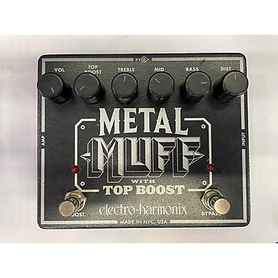 Electro-Harmonix Used Electro-Harmonix Metal Muff Distortion With Top Boost Effect Pedal