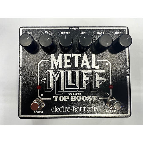 Electro-Harmonix Used Electro-Harmonix Metal Muff Distortion With Top Boost Effect Pedal