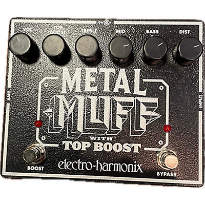 Electro-Harmonix Used Electro-Harmonix Metal Muff Distortion With Top Boost Effect Pedal