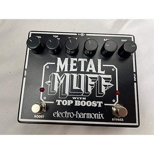 Electro-Harmonix Used Electro-Harmonix Metal Muff Distortion With Top Boost Effect Pedal