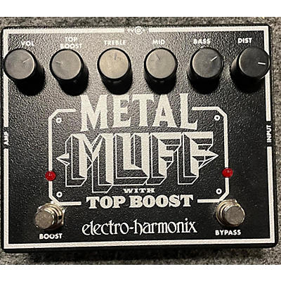 Electro-Harmonix Used Electro-Harmonix Metal Muff Distortion With Top Boost Effect Pedal