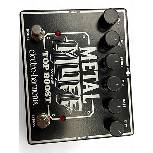 Electro-Harmonix Used Electro-Harmonix Metal Muff Distortion With Top Boost Effect Pedal