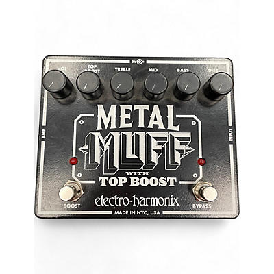 Electro-Harmonix Used Electro-Harmonix Metal Muff Distortion With Top Boost Effect Pedal