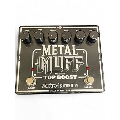 Electro-Harmonix Used Electro-Harmonix Metal Muff Distortion With Top Boost Effect Pedal