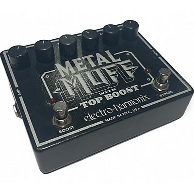 Electro-Harmonix Used Electro-Harmonix Metal Muff Distortion With Top Boost Effect Pedal