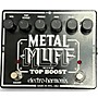 Used Electro-Harmonix Metal Muff Distortion With Top Boost Effect Pedal