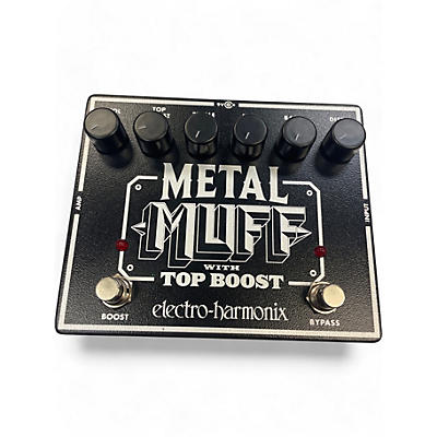 Used Electro-Harmonix Metal Muff Distortion With Top Boost Effect Pedal