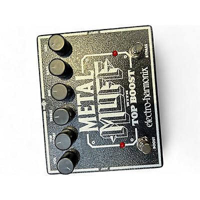 Used Electro-Harmonix Metal Muff Distortion With Top Boost Effect Pedal