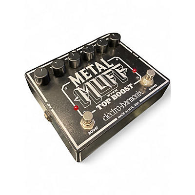 Used Electro-Harmonix Metal Muff Distortion With Top Boost Effect Pedal