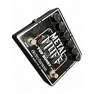Used Electro-Harmonix Metal Muff Distortion With Top Boost Effect Pedal