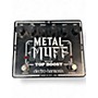 Used Electro-Harmonix Metal Muff Distortion With Top Boost Effect Pedal