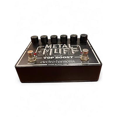 Used Electro-Harmonix Metal Muff Distortion With Top Boost Effect Pedal