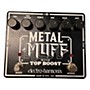 Used Electro-Harmonix Metal Muff Distortion With Top Boost Effect Pedal