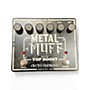 Used Electro-Harmonix Metal Muff Distortion With Top Boost Effect Pedal