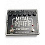 Used Electro-Harmonix Metal Muff Distortion With Top Boost Effect Pedal
