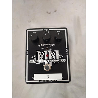 Electro-Harmonix Used Electro-Harmonix Micro Metal Muff Distortion Effect Pedal