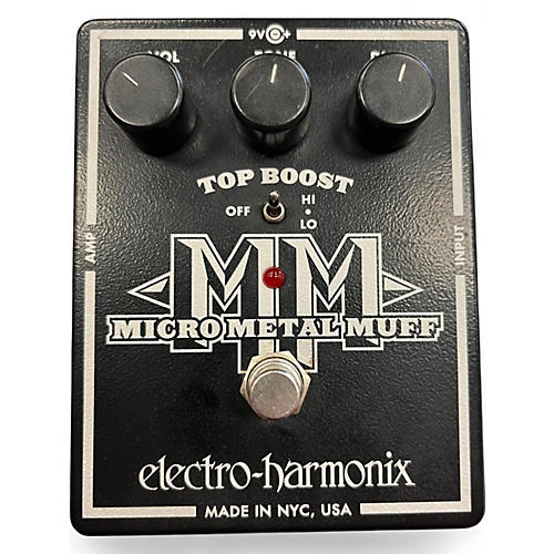 Electro-Harmonix Used Electro-Harmonix Micro Metal Muff Distortion Effect Pedal