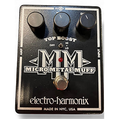 Used Electro-Harmonix Micro Metal Muff Distortion Effect Pedal