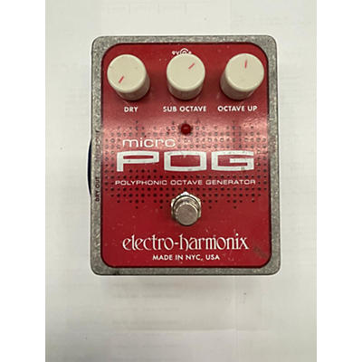 Electro-Harmonix Used Electro-Harmonix Micro Pog Polyphonic Octave Generator Effect Pedal