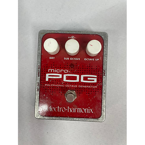 Electro-Harmonix Used Electro-Harmonix Micro Pog Polyphonic Octave Generator Effect Pedal