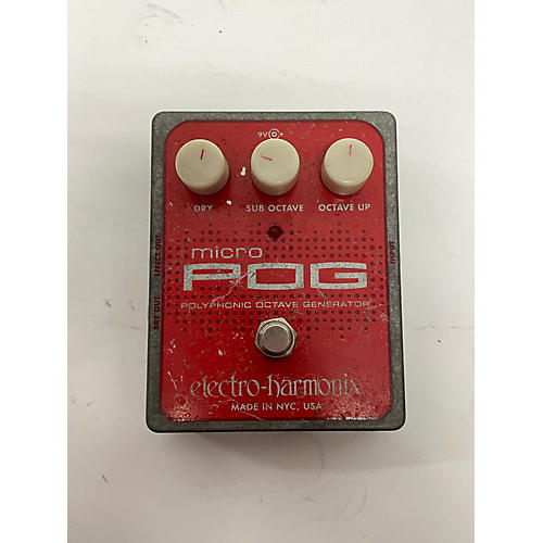 Electro-Harmonix Used Electro-Harmonix Micro Pog Polyphonic Octave Generator Effect Pedal