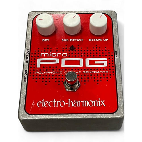 Electro-Harmonix Used Electro-Harmonix Micro Pog Polyphonic Octave Generator Effect Pedal