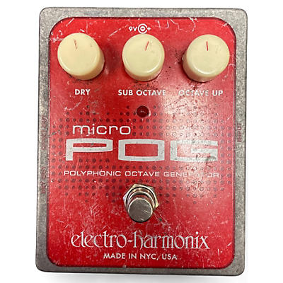 Electro-Harmonix Used Electro-Harmonix Micro Pog Polyphonic Octave Generator Effect Pedal