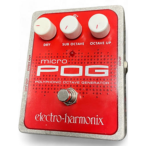 Electro-Harmonix Used Electro-Harmonix Micro Pog Polyphonic Octave Generator Effect Pedal