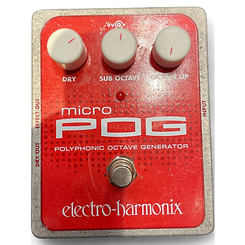 Electro-Harmonix Used Electro-Harmonix Micro Pog Polyphonic Octave Generator Effect Pedal