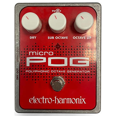 Electro-Harmonix Used Electro-Harmonix Micro Pog Polyphonic Octave Generator Effect Pedal