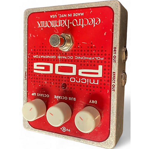 Electro-Harmonix Used Electro-Harmonix Micro Pog Polyphonic Octave Generator Effect Pedal