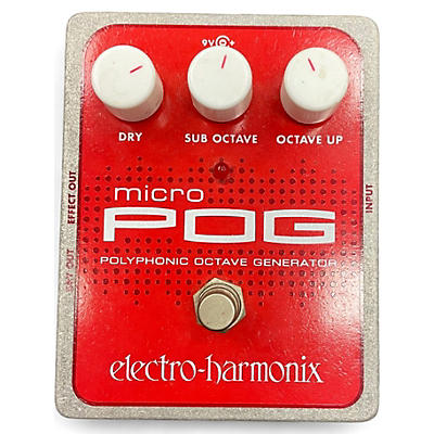 Electro-Harmonix Used Electro-Harmonix Micro Pog Polyphonic Octave Generator Effect Pedal