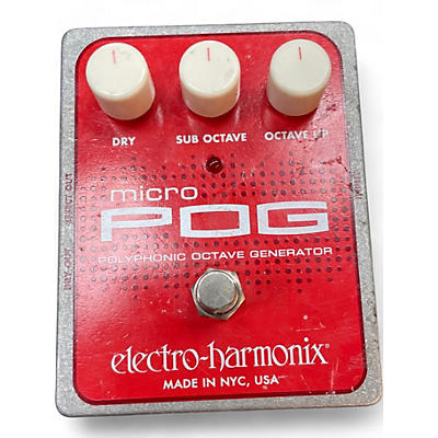 Electro-Harmonix Used Electro-Harmonix Micro Pog Polyphonic Octave Generator Effect Pedal