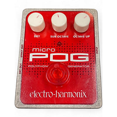 Electro-Harmonix Used Electro-Harmonix Micro Pog Polyphonic Octave Generator Effect Pedal