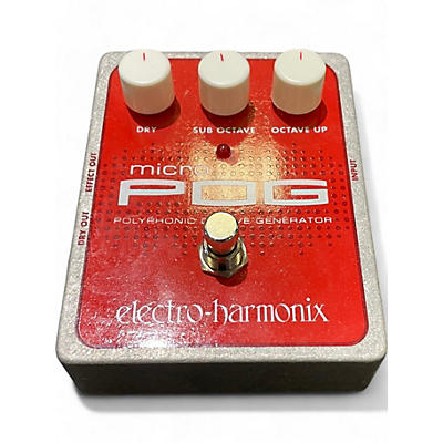 Electro-Harmonix Used Electro-Harmonix Micro Pog Polyphonic Octave Generator Effect Pedal