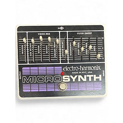Used Electro-Harmonix  Micro Synth Effect Pedal