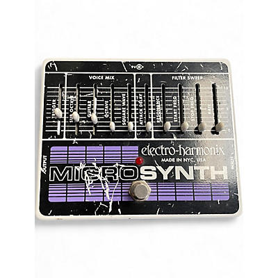Used Electro-Harmonix Micro Synth XO Effect Pedal