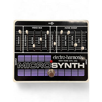 Used Electro-Harmonix MicroSynth XO Effect Pedal