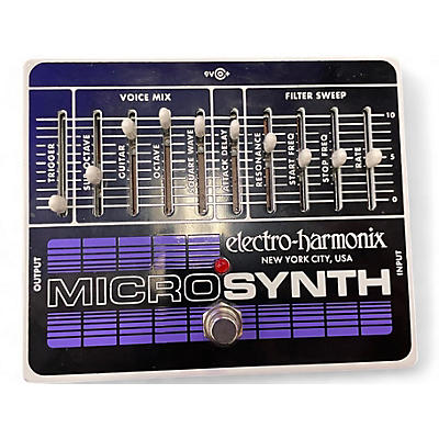 Used Electro-Harmonix MicroSynth XO Effect Pedal