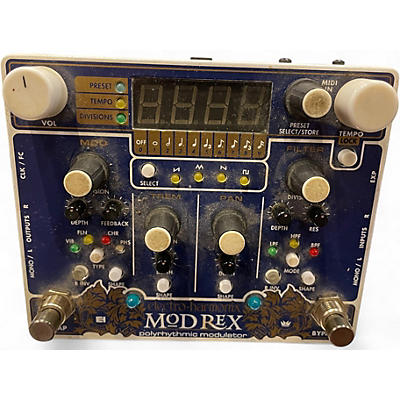 Used Electro-Harmonix Mod Rex Polyrhythmic Modulator Effect Pedal