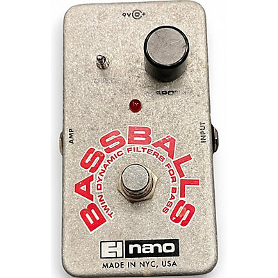 Used Electro-Harmonix Nano Bassballs Bass Effect Pedal