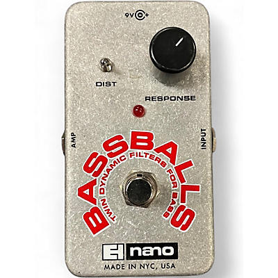 Used Electro-Harmonix Nano Bassballs Bass Effect Pedal