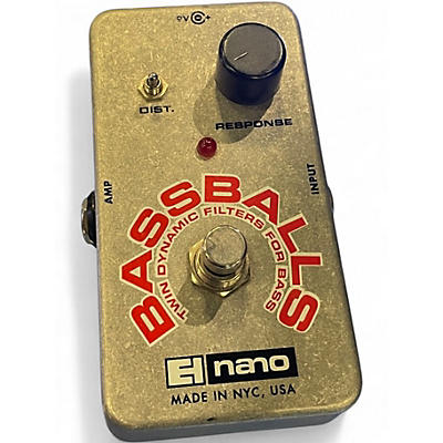 Used Electro-Harmonix Nano Bassballs Bass Effect Pedal