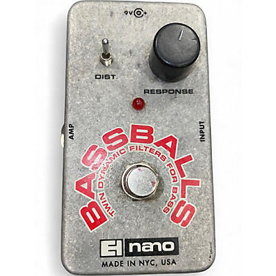 Used Electro-Harmonix Nano Bassballs Bass Effect Pedal