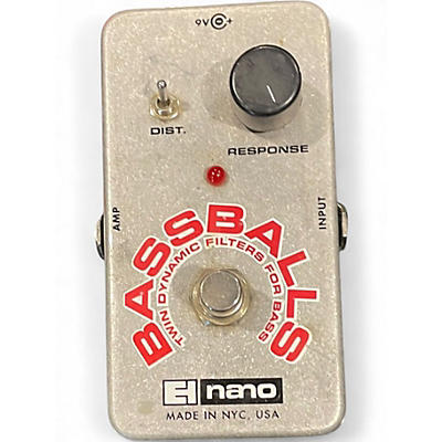 Used Electro-Harmonix Nano Bassballs Bass Effect Pedal