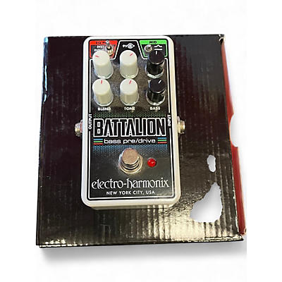 Used Electro-Harmonix Nano Battalion Bass Effect Pedal