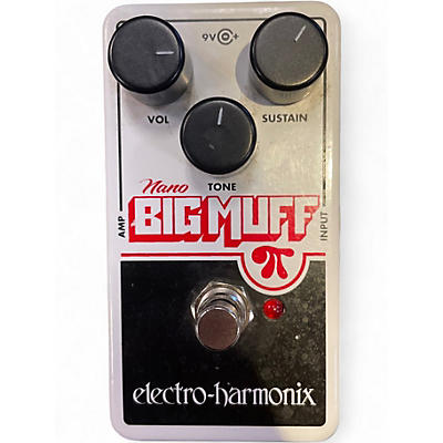 Used Electro-Harmonix Nano Big Muff Distortion Effect Pedal