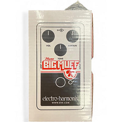 Used Electro-Harmonix Nano Big Muff Distortion Effect Pedal